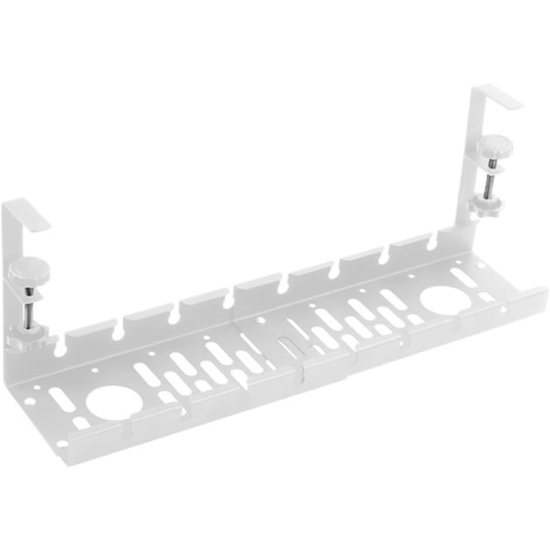 Office Furniture Table - Heavy Duty Retractable Cable Organizer Tray