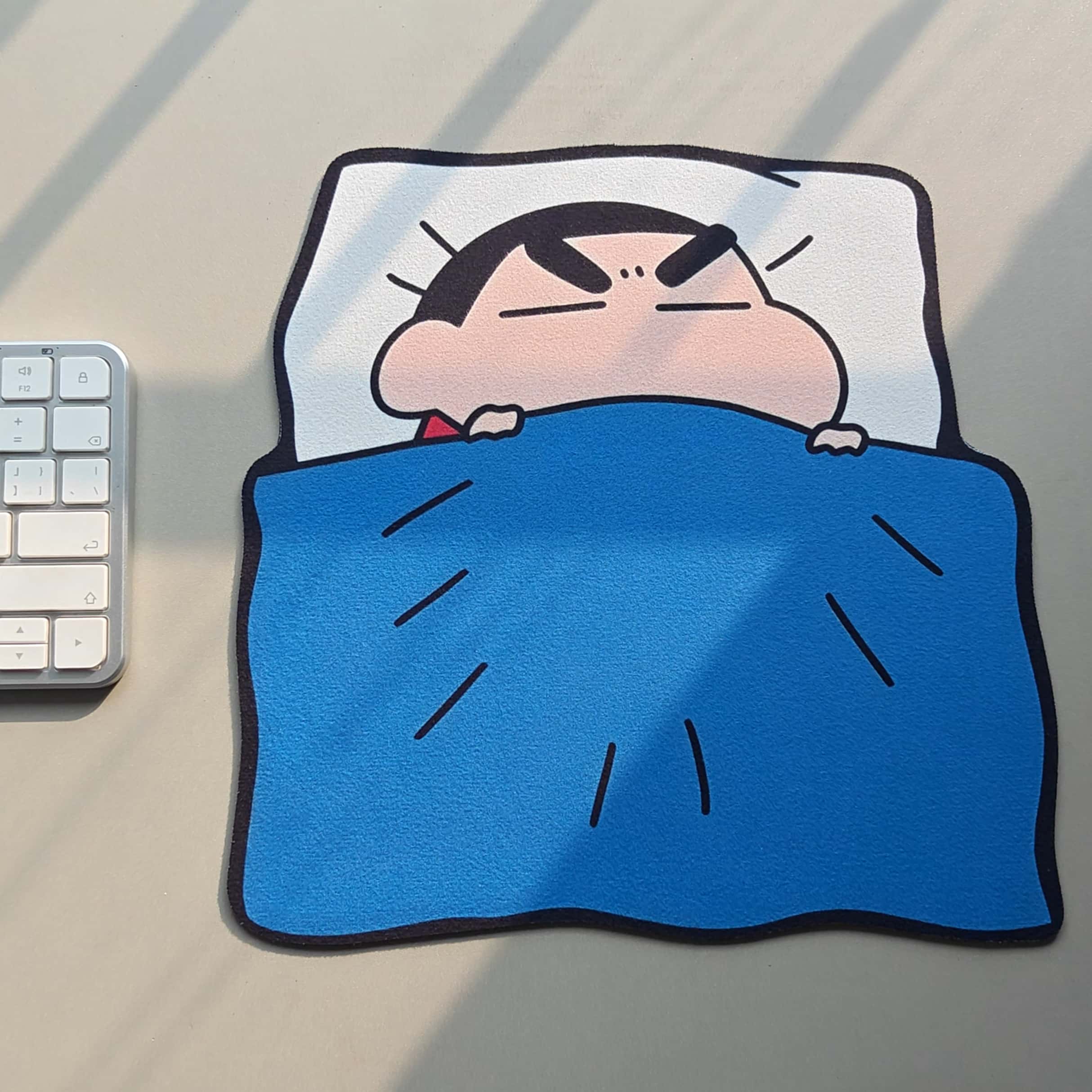 Office Furniture Table - Cute Crayon Shinchan Mouse Pad, Rubber
