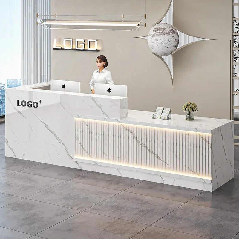 Office Furniture Bali - Customized Reception Desks Glamour Beauty Luxury