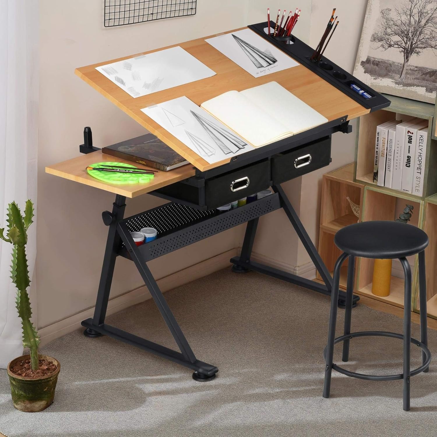 Adjustable Drafting Table Art  - Office Furniture Table review and price