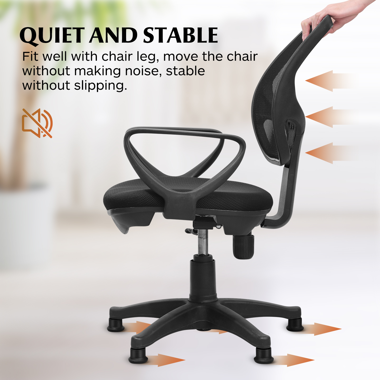 5PCS Anti Injury Floor Foot Ma - Chair Mat Hard Floor review and price