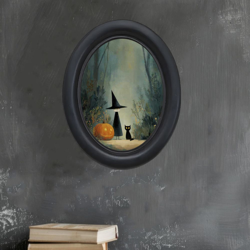 A 3D Vintage Halloween Witch a - Office Furniture Layout review and price