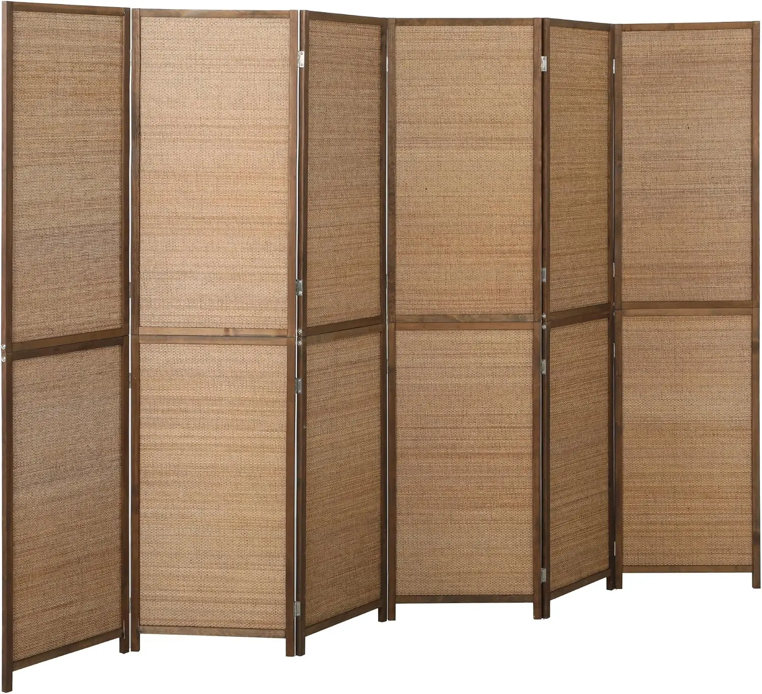 6 FT Room Divider, 6 Panel Han - Room Divider Bamboo review and price