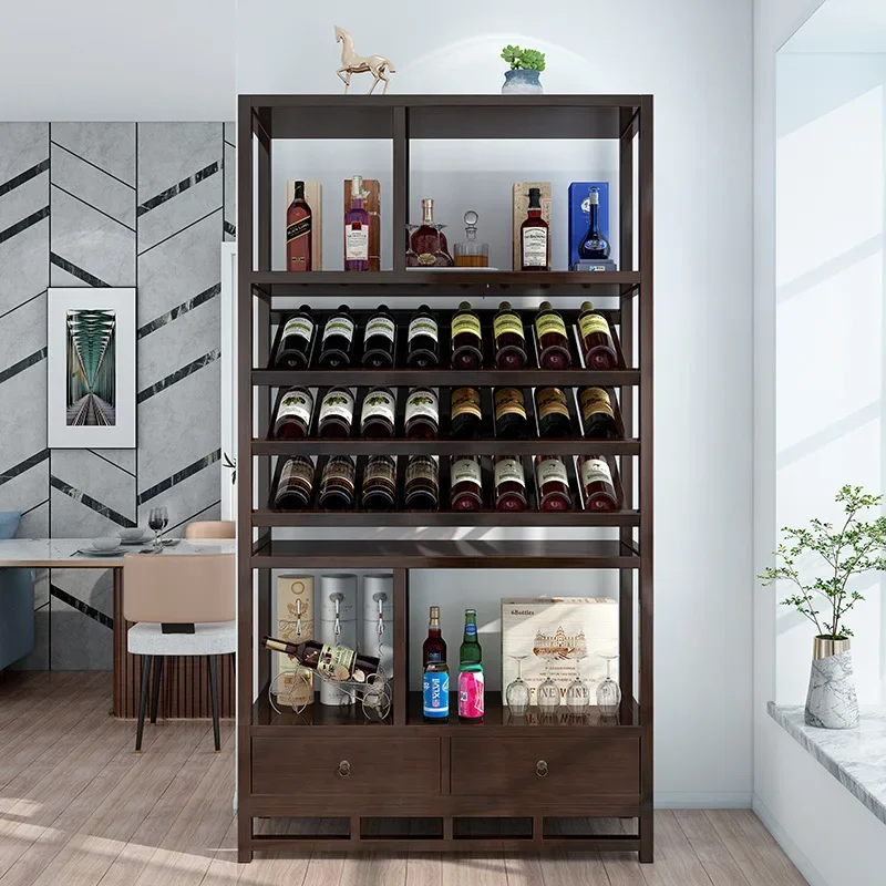 Household Red Wine Display Cab - Room Divider Bamboo review and price