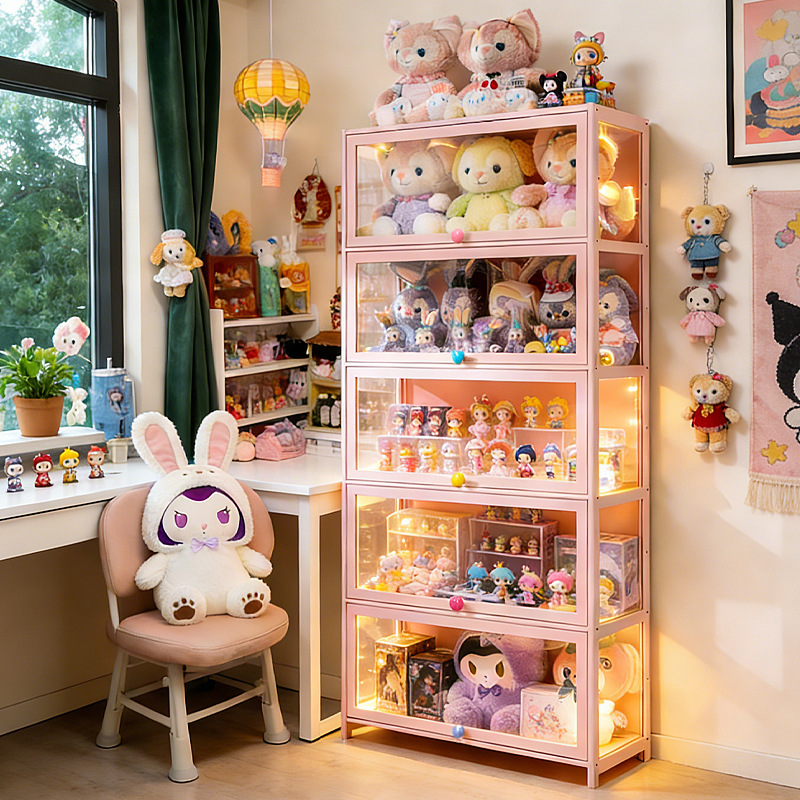 Stable Pink Glass Door Display - Room Divider Bamboo review and price