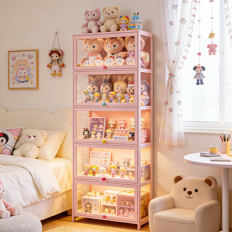 Stable Pink Glass Door Display - Room Divider Bamboo review and price