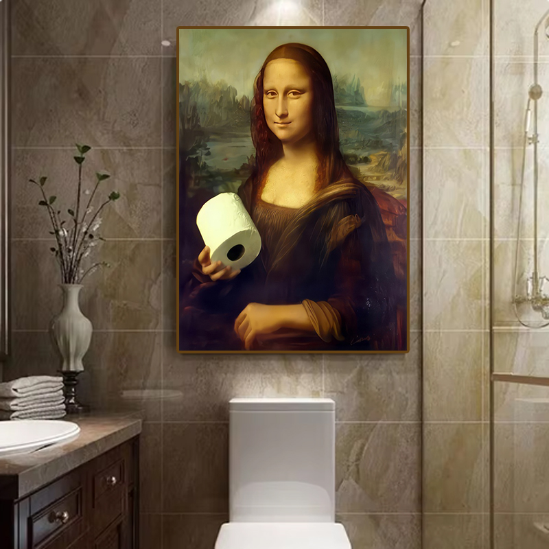 1pc Funny Abstract Bathroom To - Office Furniture Layout review and price