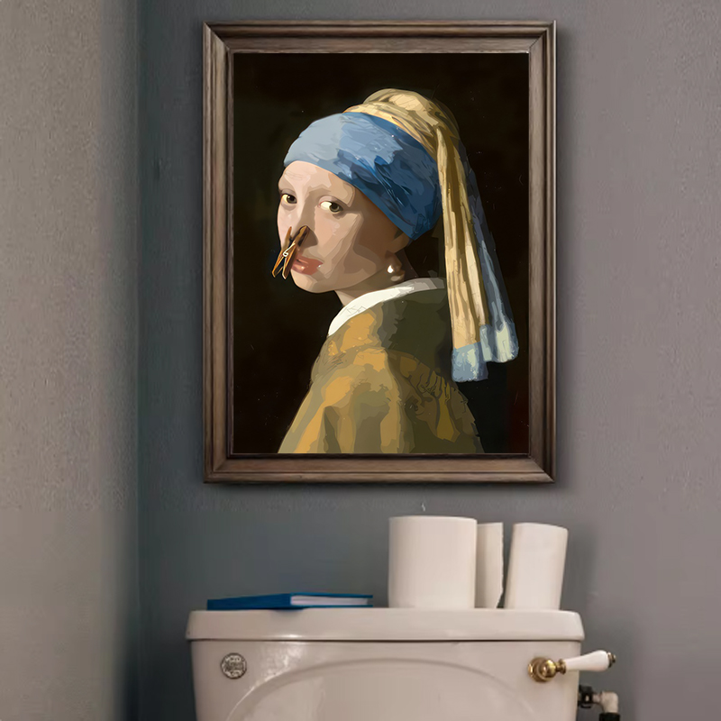 1pc Funny Abstract Bathroom To - Office Furniture Layout review and price