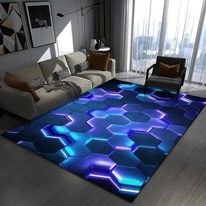 Eye-catching 3D Geometric Carp - Chair Mat Hard Floor review and price