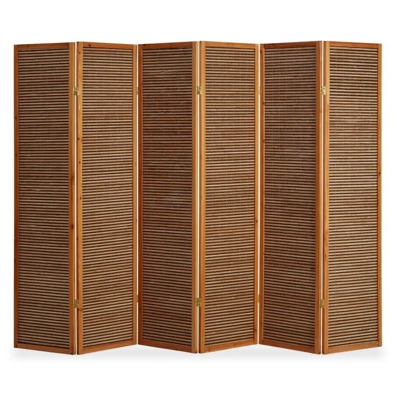 Natural Bamboo Folding Screen  - Room Divider Bamboo review and price